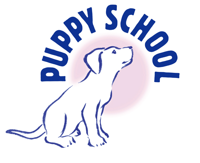 Puppy School colour logo